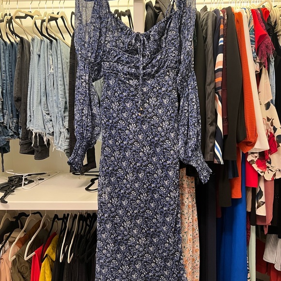 Free People Blue Dress - Picture 7 of 7